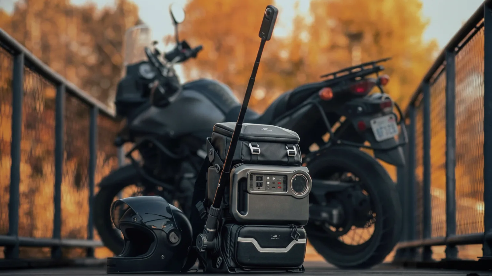 Lancer Camera Backpack product and use context
